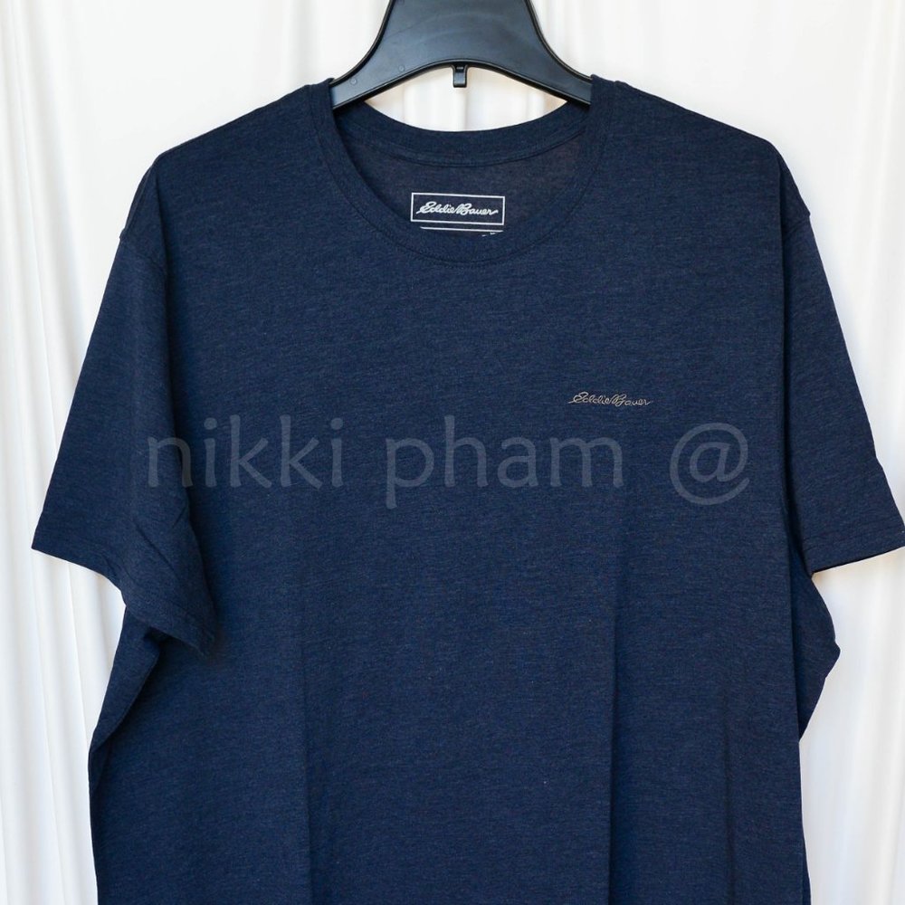 Eddie Bauer Men’s Tee, 2-pack in Blue size XXL - Picture 9 of 11